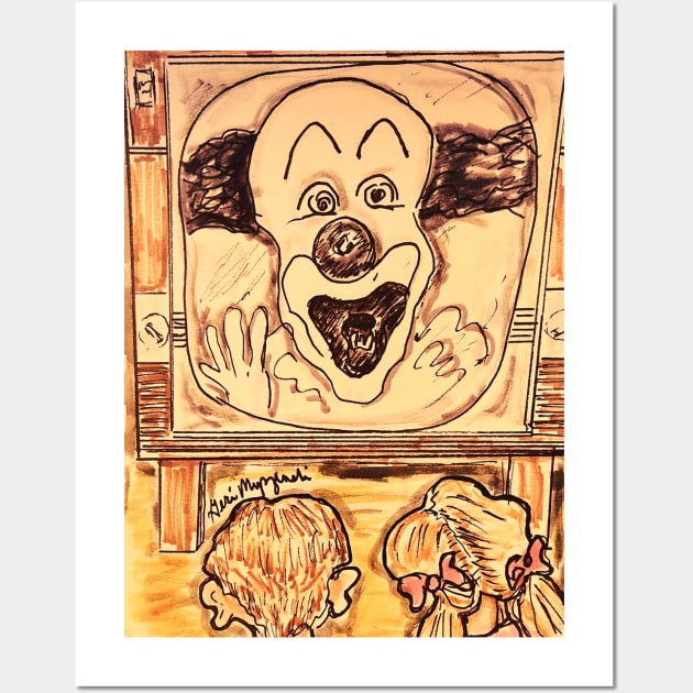 Bozo the Clown 1940 Wall Art by TheArtQueenOfMichigan 